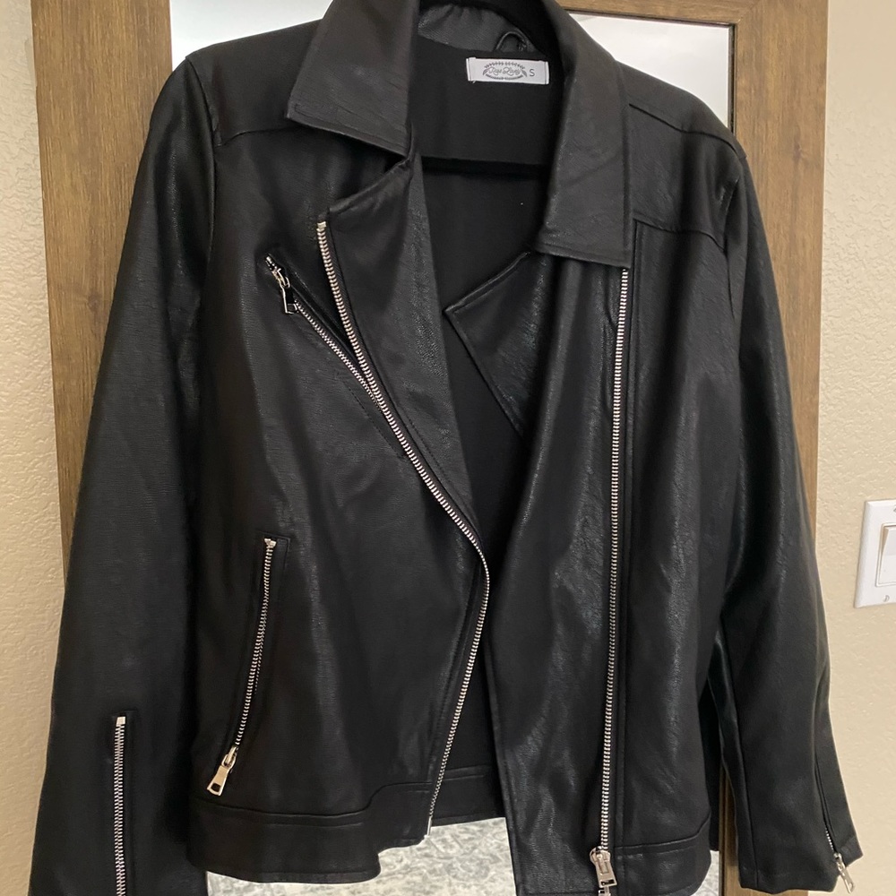 Vegan Leather Jacket